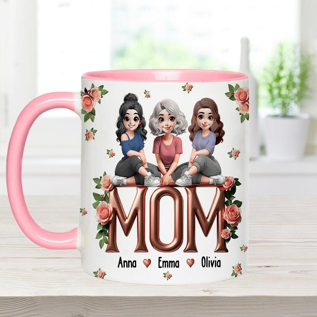 Best Mom Ever - Personalized Mother Accent Mug