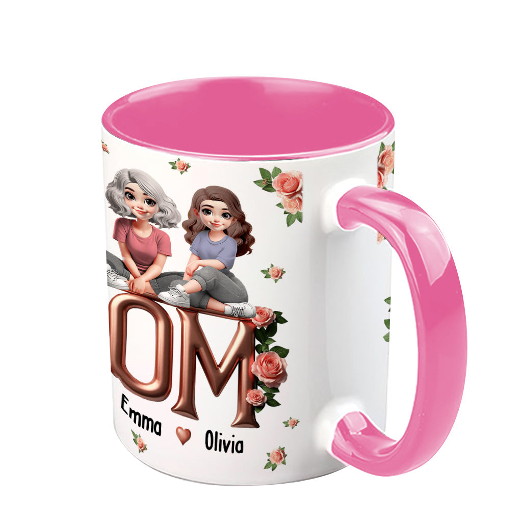 Best Mom Ever - Personalized Mother Accent Mug