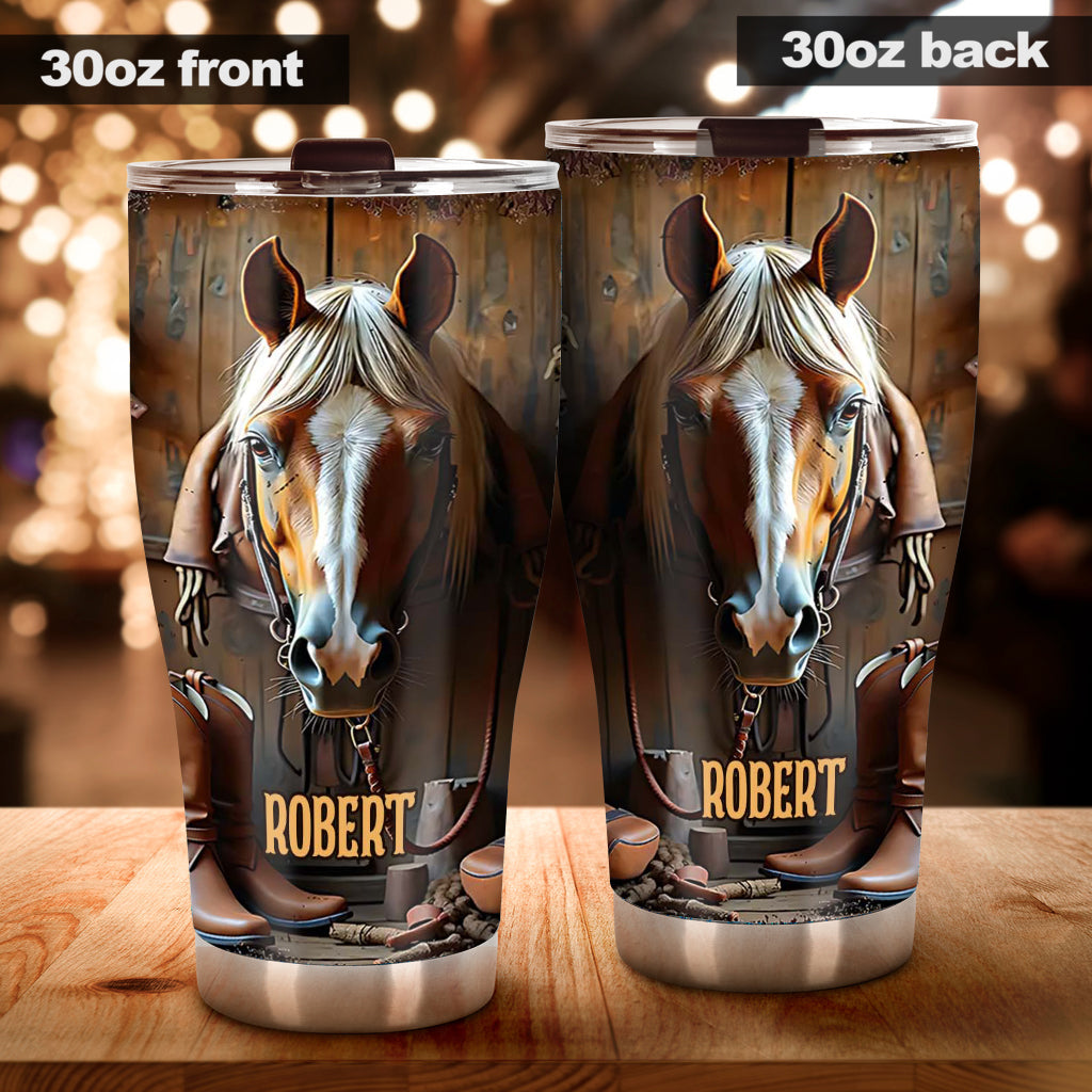 Liebe zum Pferd – Personalisierter Pferde-Trinkbecher