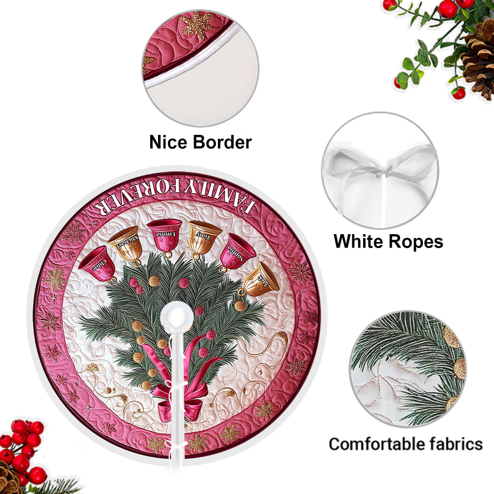 Family Forever - Personalized Family Tree Skirt
