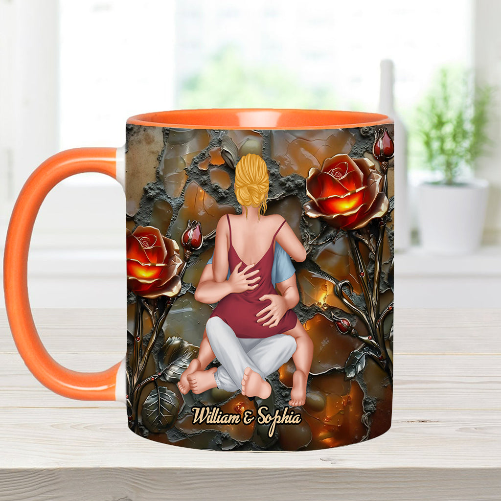 You're Still Hotter Than This Coffee - Personalized Couple Accent Mug