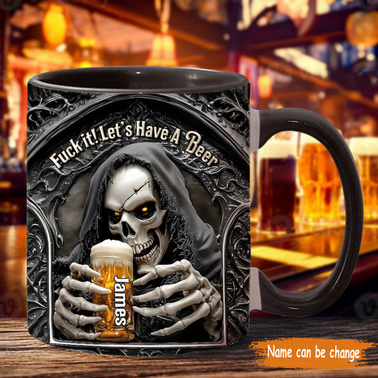 Lass uns ein Bier trinken – personalisierter Bierkrug