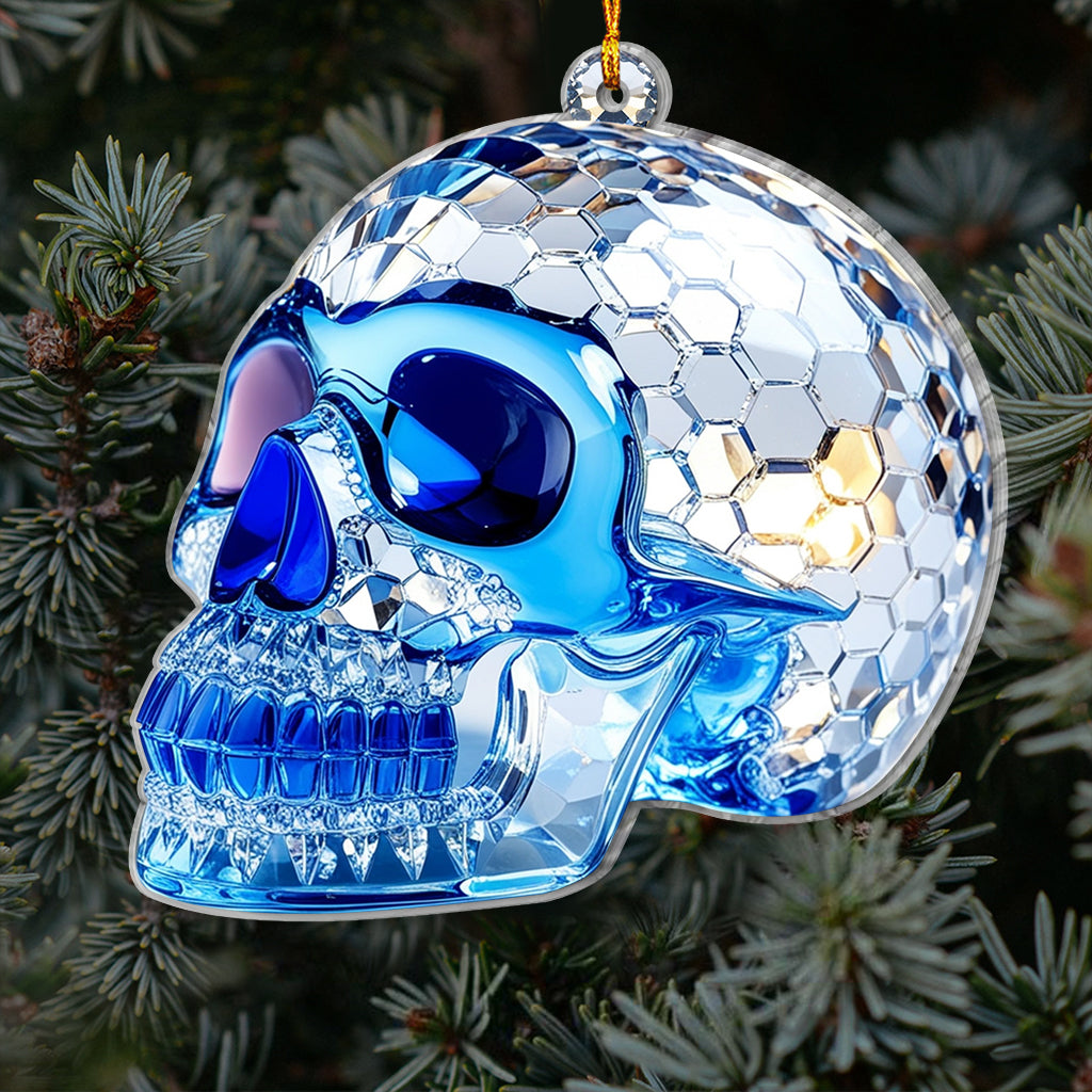 Atemberaubender Totenkopf – personalisierter Totenkopf-Anhänger
