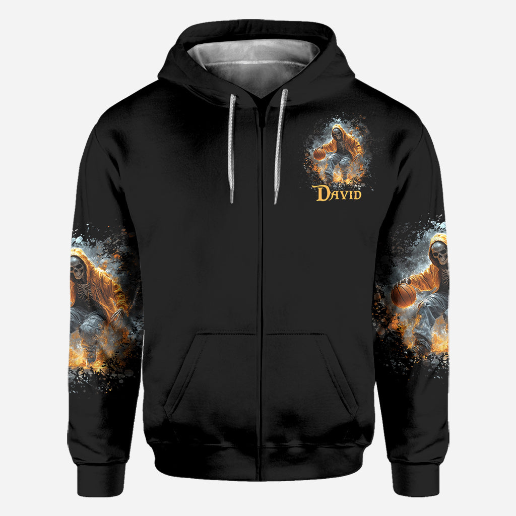 Basketball liegt mir im Blut – Personalisiertes Basketball-Shirt