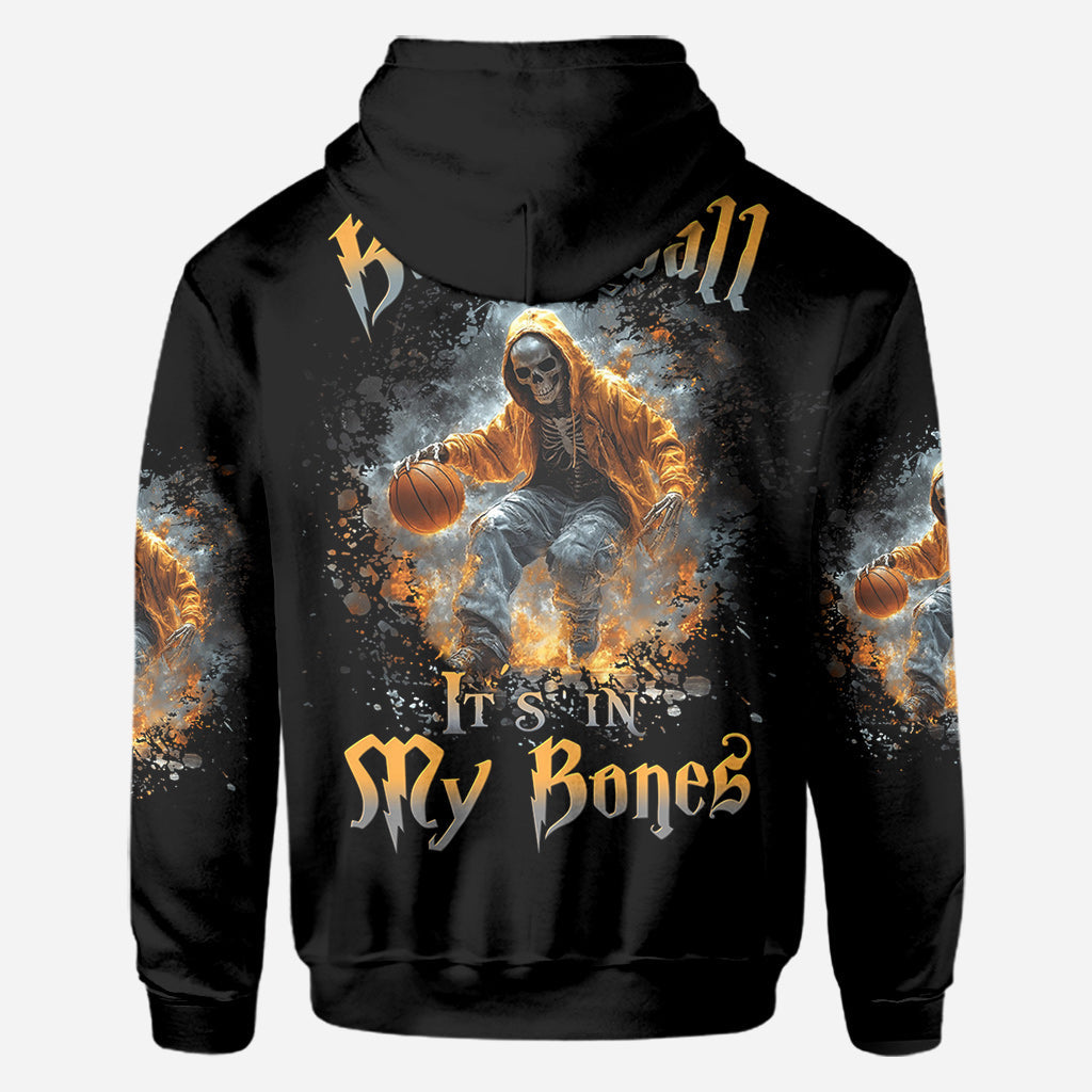 Basketball liegt mir im Blut – Personalisiertes Basketball-Shirt