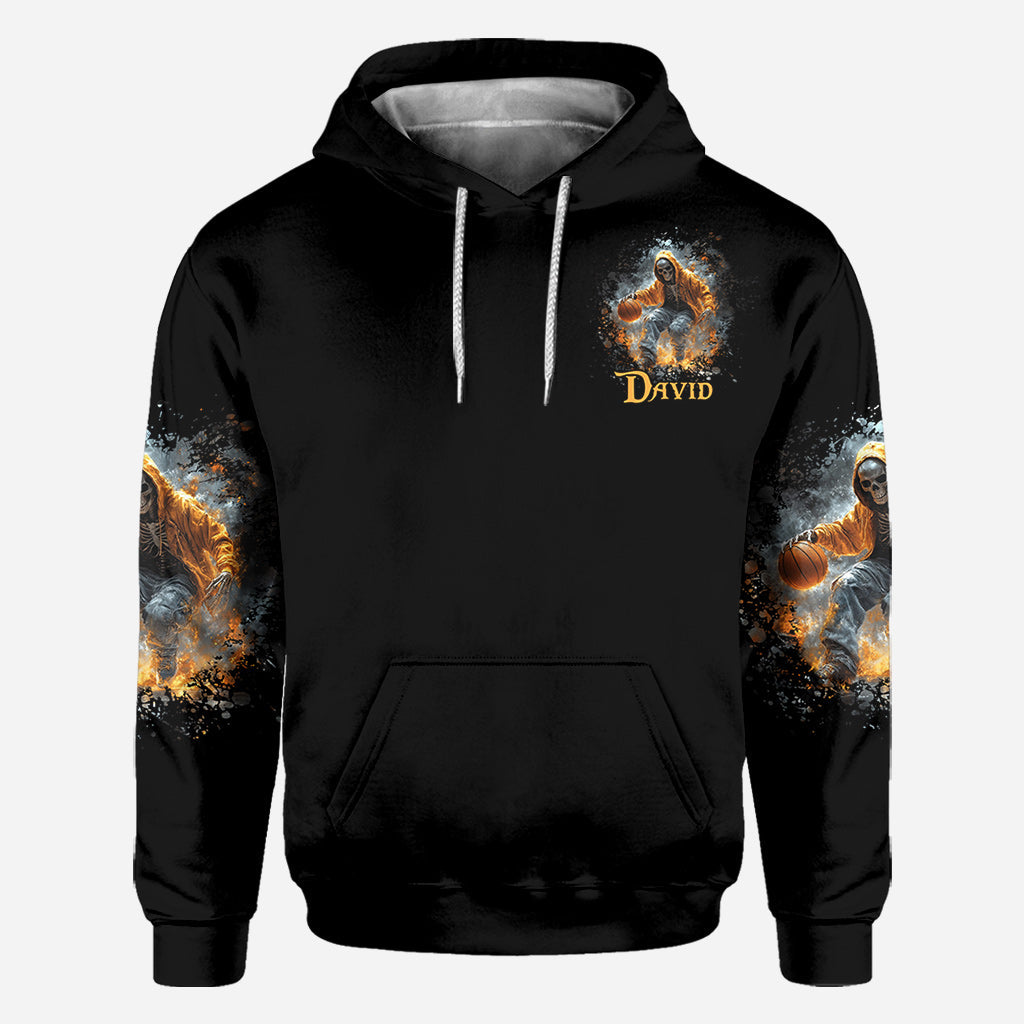 Basketball liegt mir im Blut – Personalisiertes Basketball-Shirt