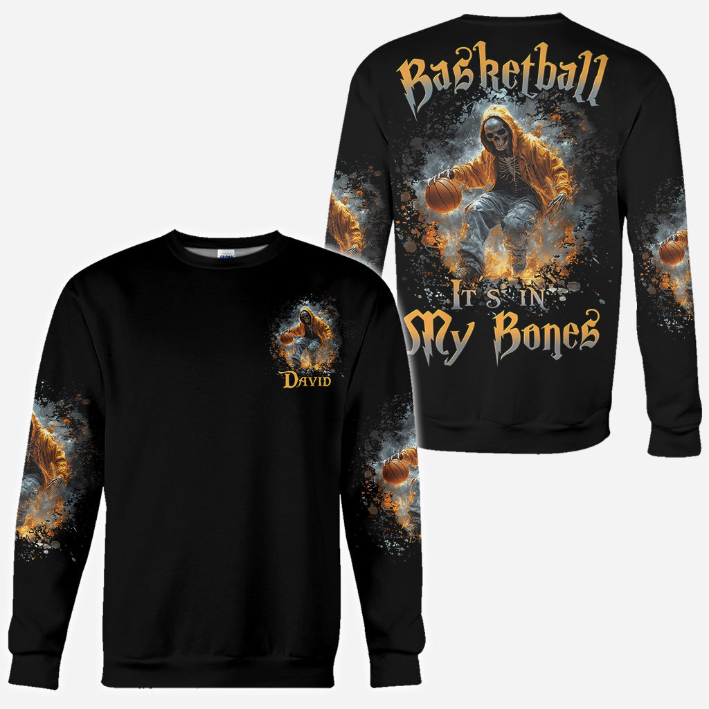 Basketball liegt mir im Blut – Personalisiertes Basketball-Shirt