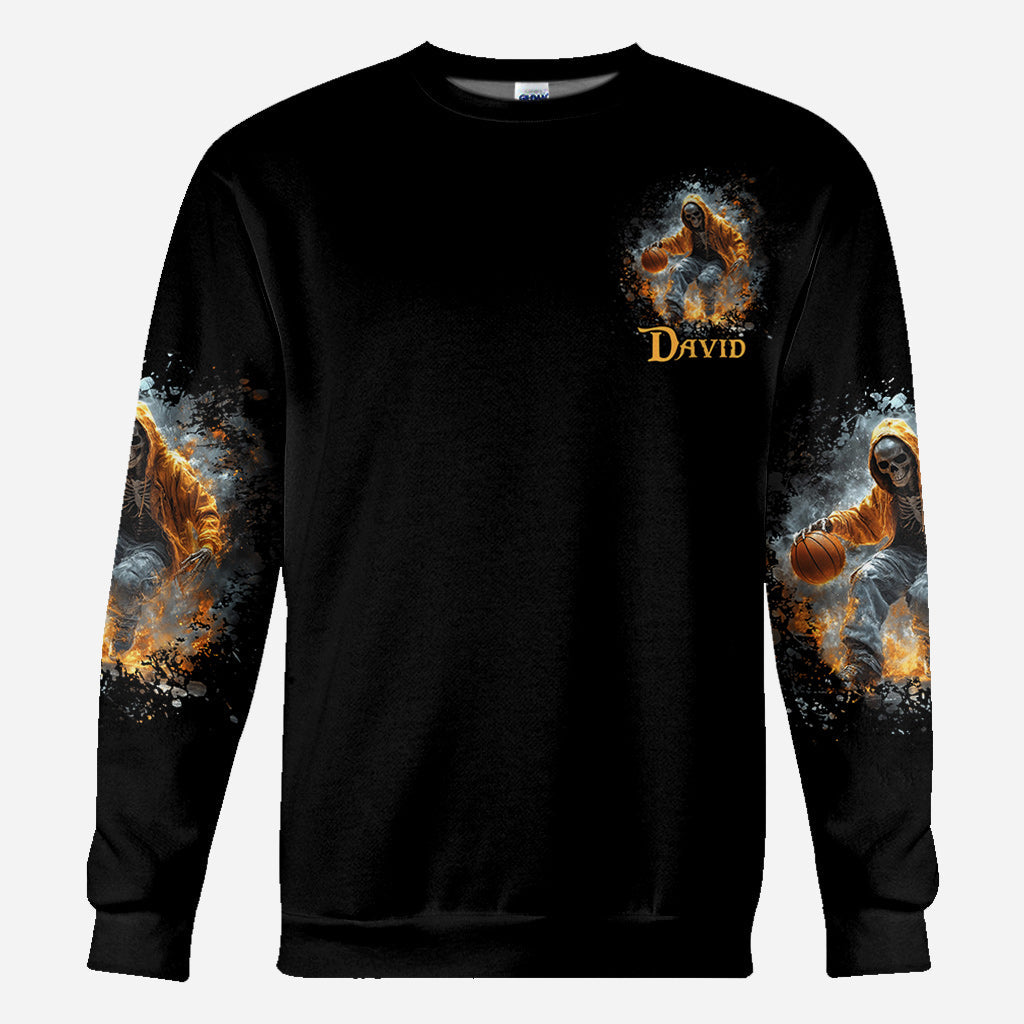 Basketball liegt mir im Blut – Personalisiertes Basketball-Shirt