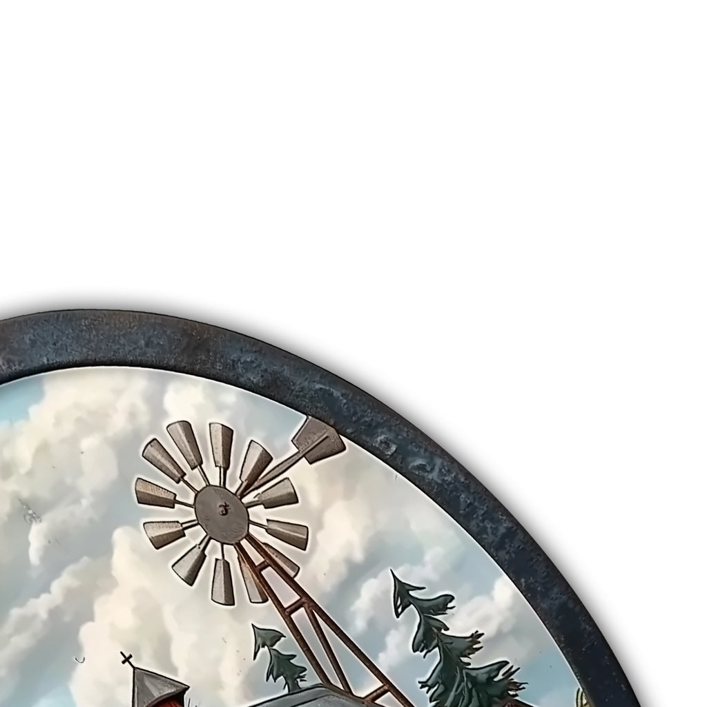 Dekoration fürs Bauernhaus – Personalisiertes Metallschild im Bauernstil