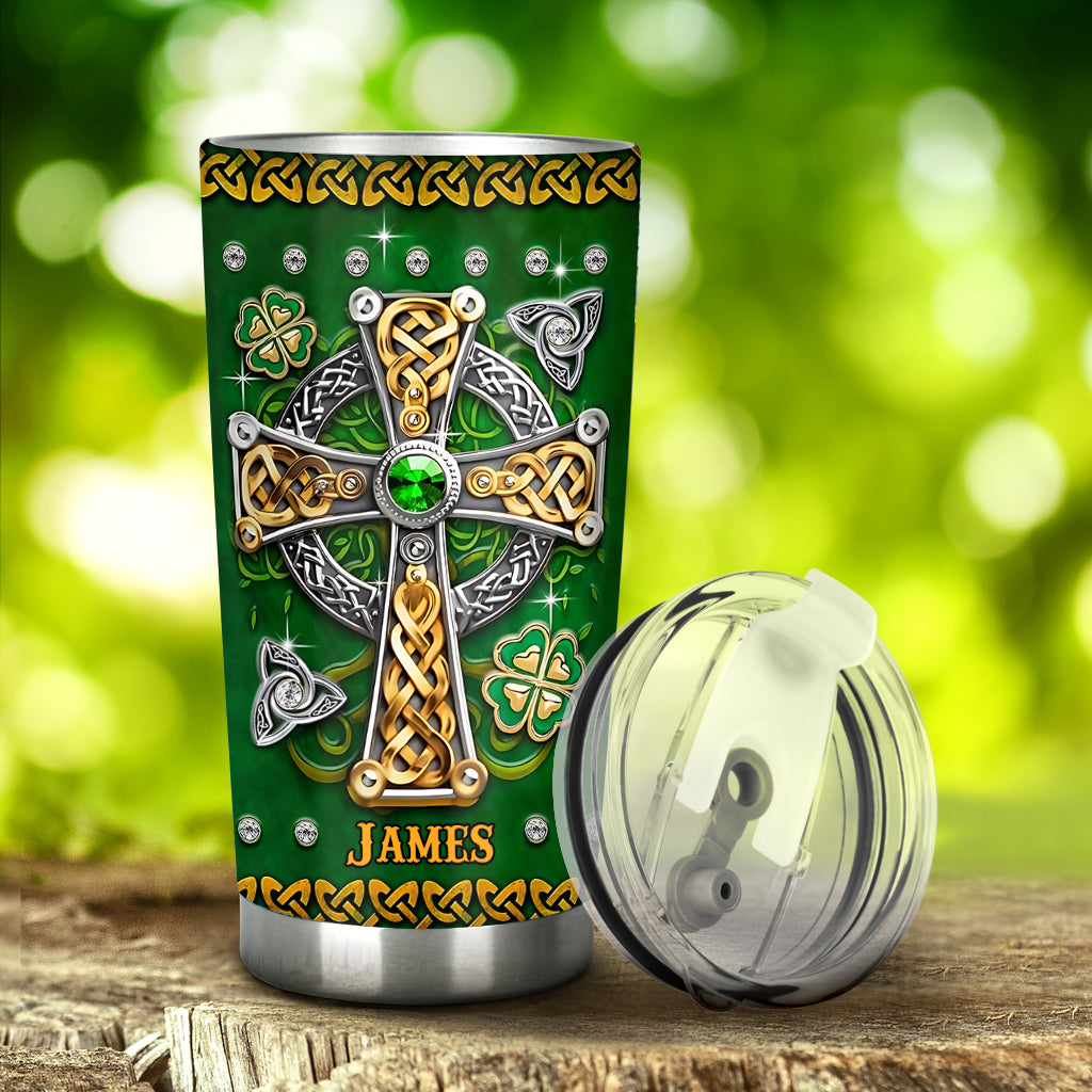 In My Veins – Personalisierter St. Patrick's Day-Becher