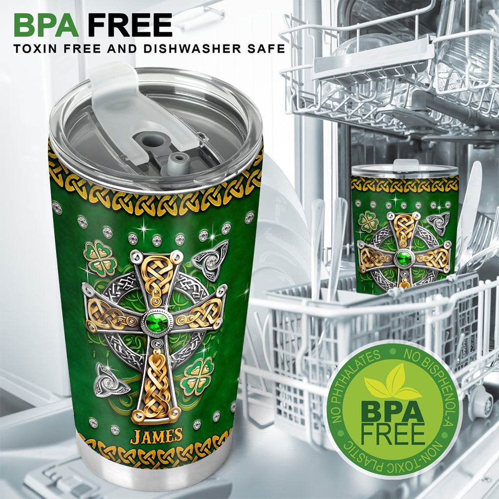 In My Veins – Personalisierter St. Patrick's Day-Becher