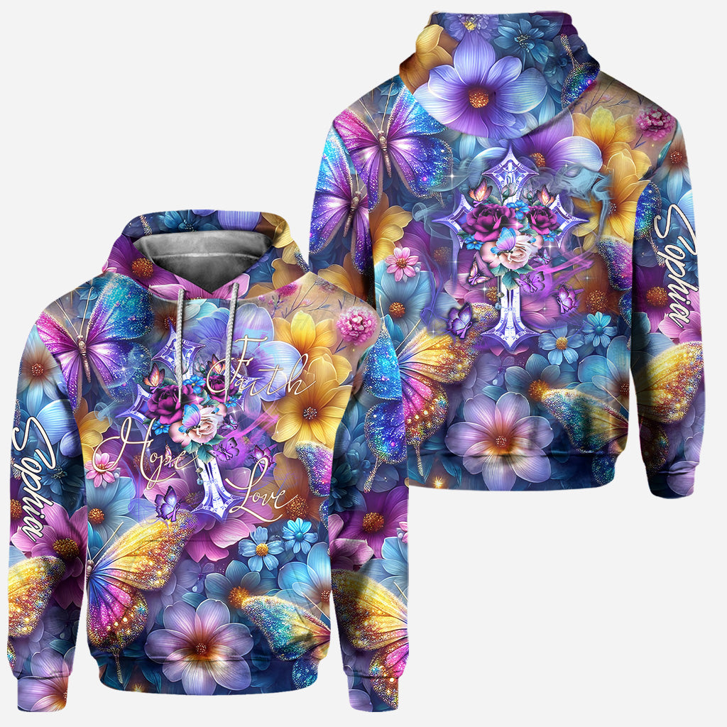 My Lord and Savior - Personalized Christian Hoodie and Leggings