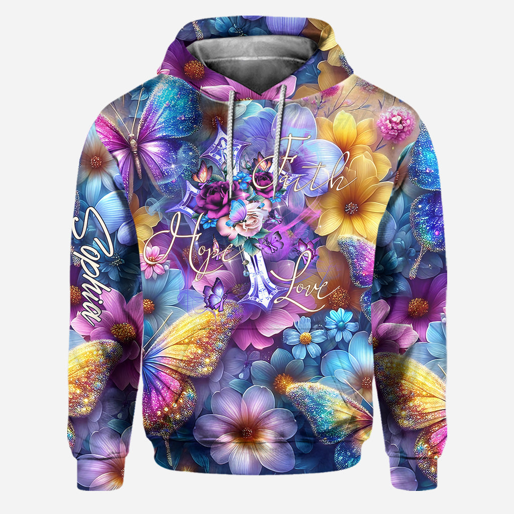 My Lord and Savior - Personalized Christian Hoodie and Leggings