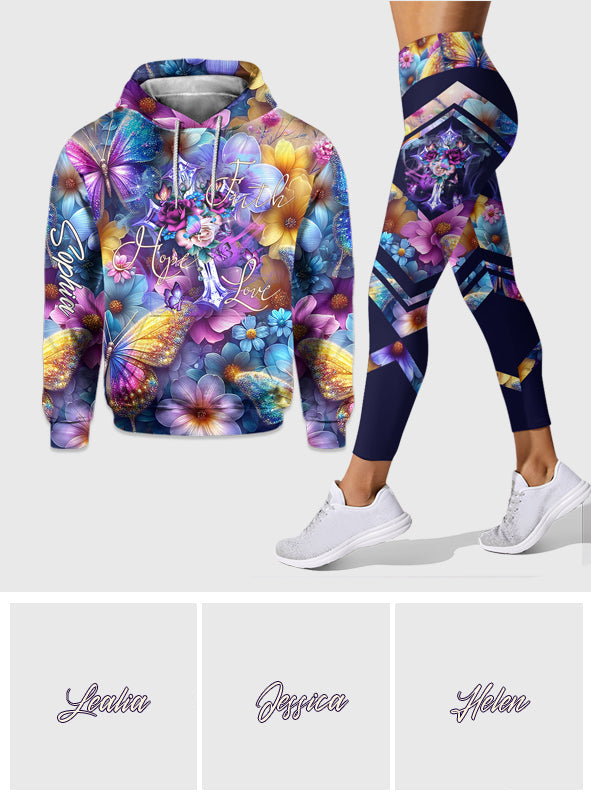 My Lord and Savior - Personalized Christian Hoodie and Leggings
