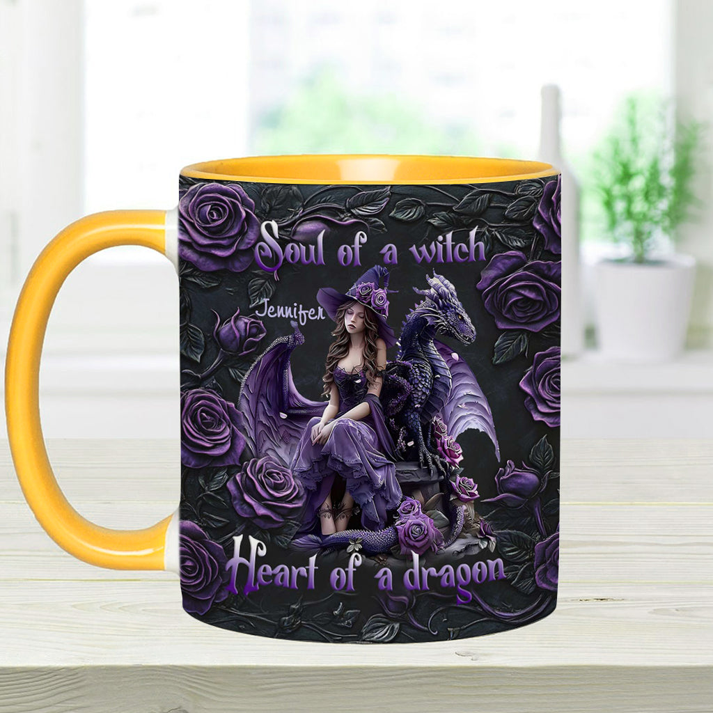 Soul Of A Witch - Personalized Witch Accent Mug