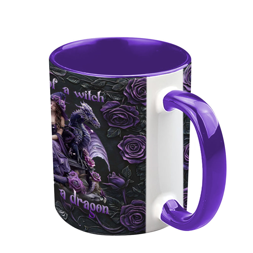 Soul Of A Witch - Personalized Witch Accent Mug