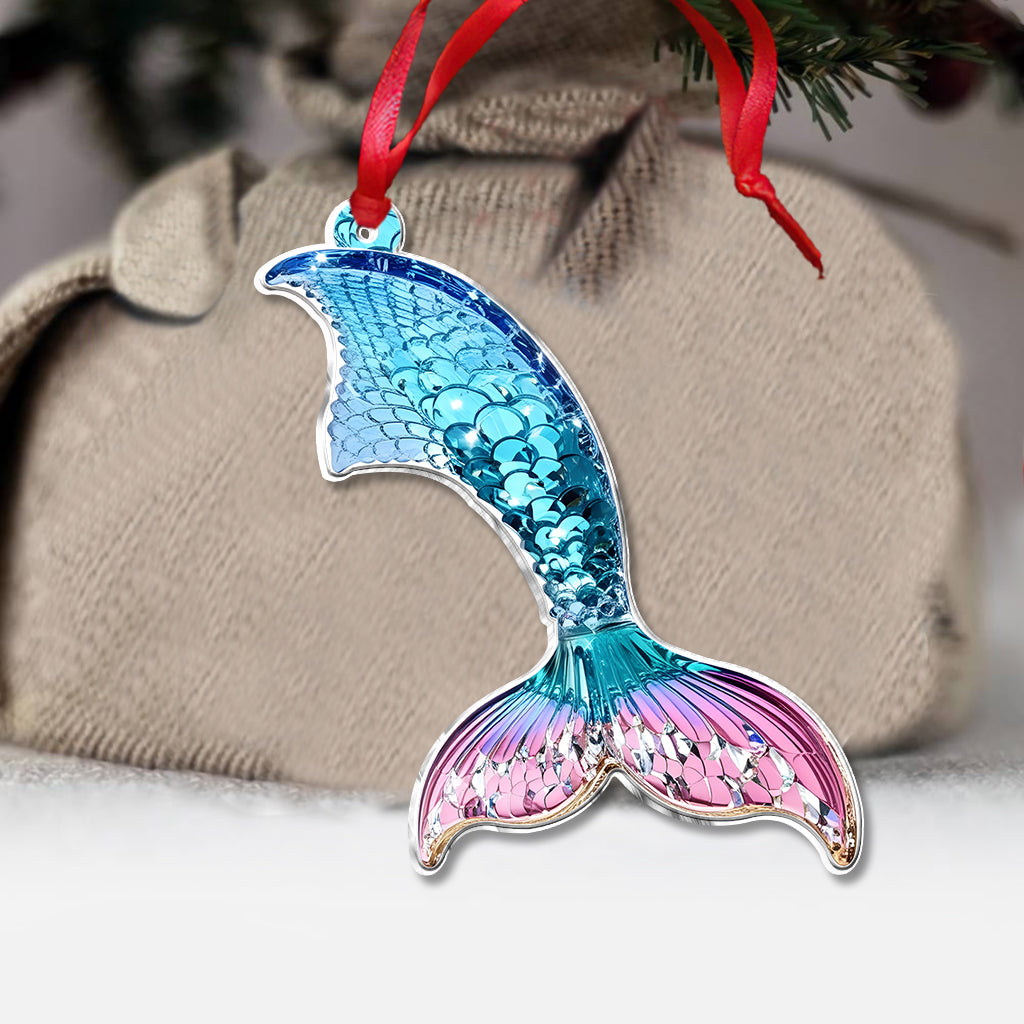 Stunning Tail - Personalized Mermaid Ornament