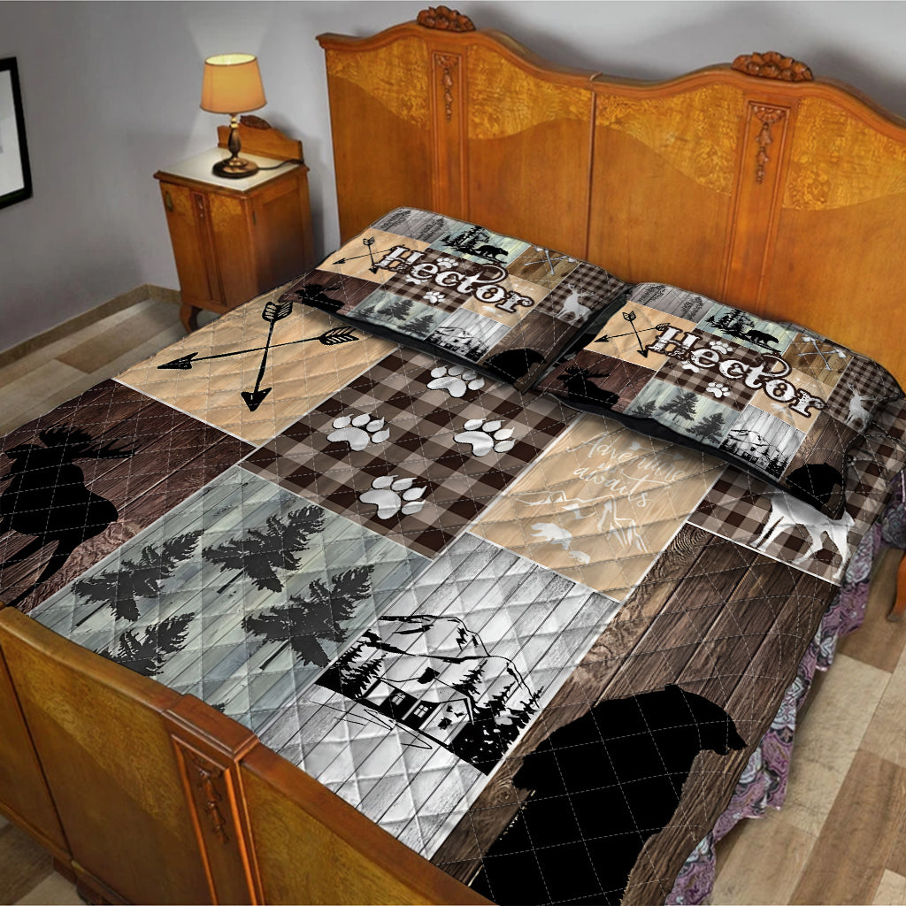 Liebe zur Jagd – Personalisiertes Jagd-Quilt-Set
