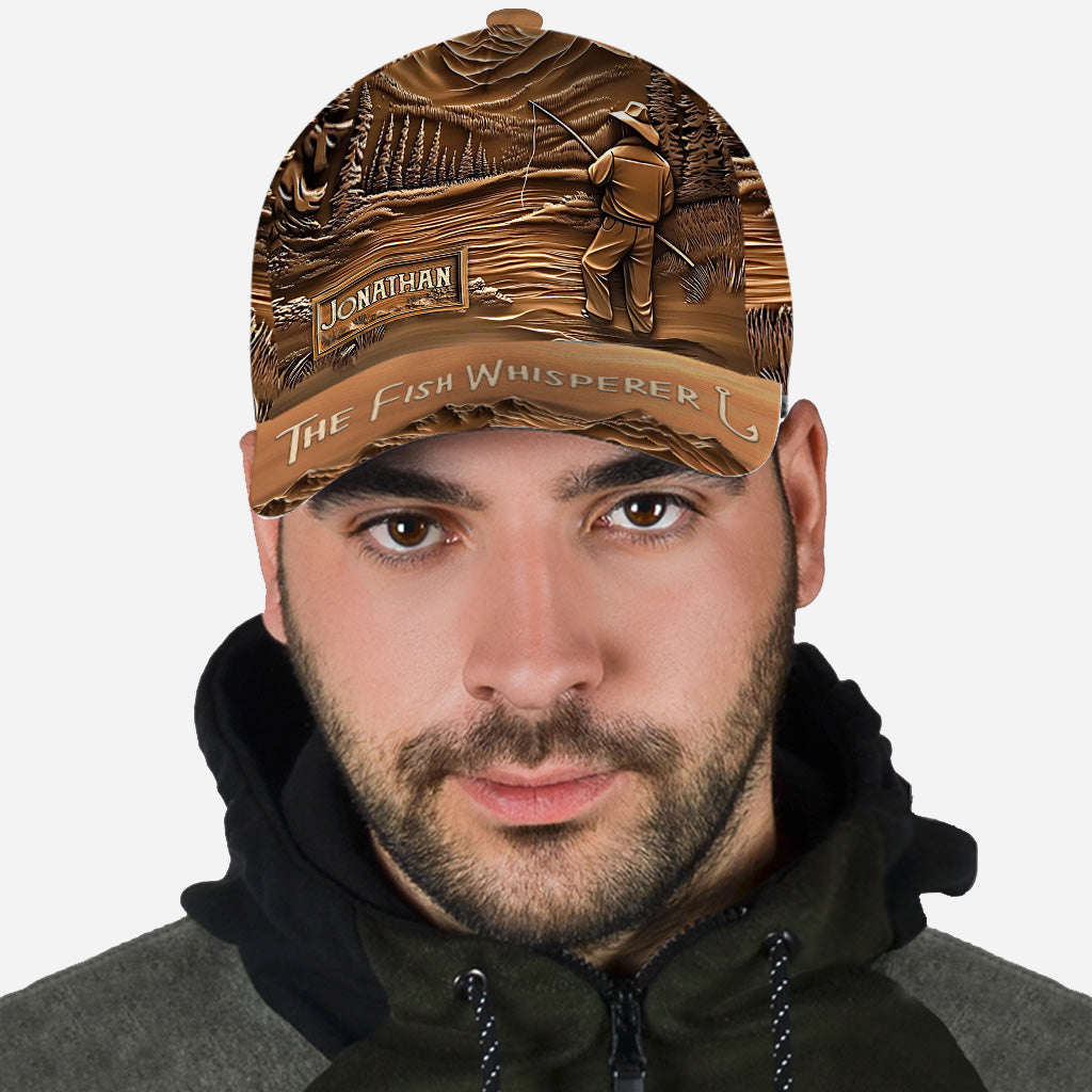 Der Fischflüsterer – Personalisierte Angel-Klassiker-Kappe