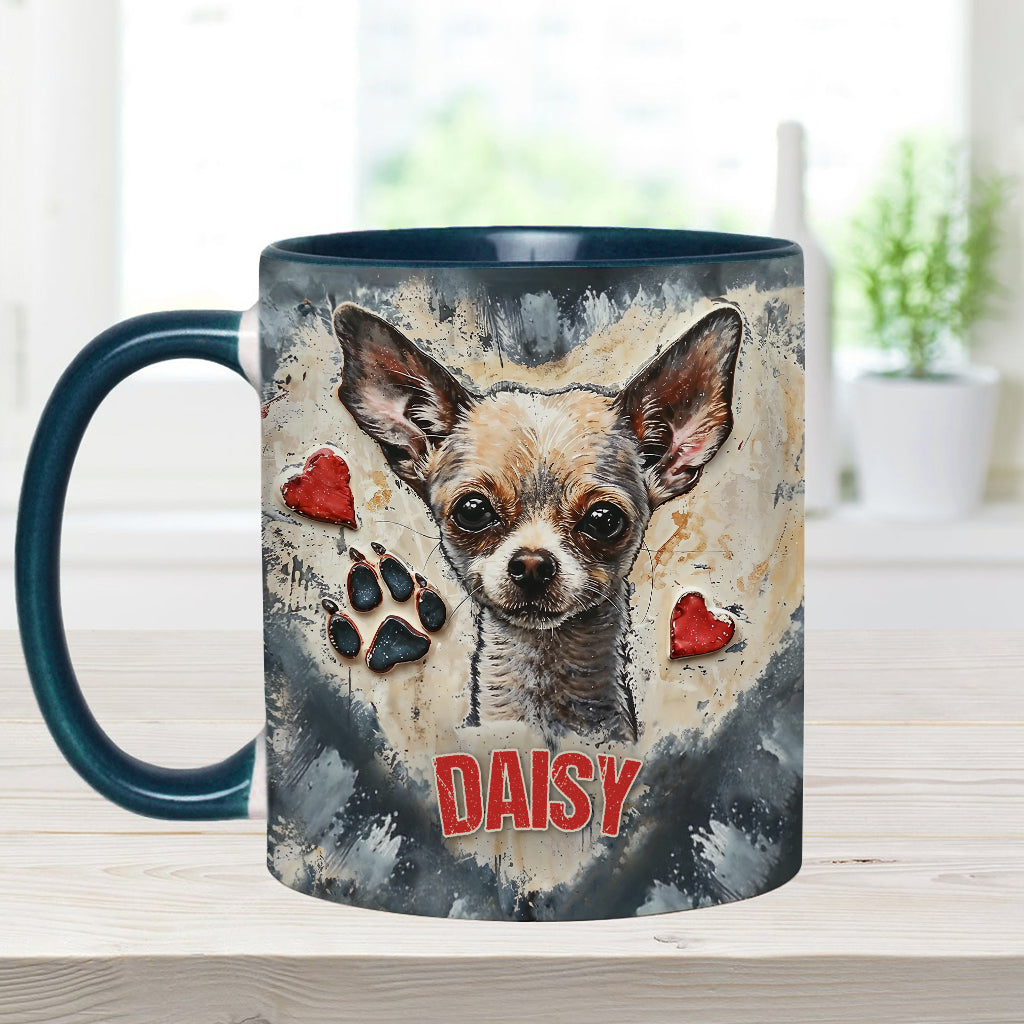 Liebe Chihuahuas – Personalisierte Tasse mit Chihuahua-Motiv