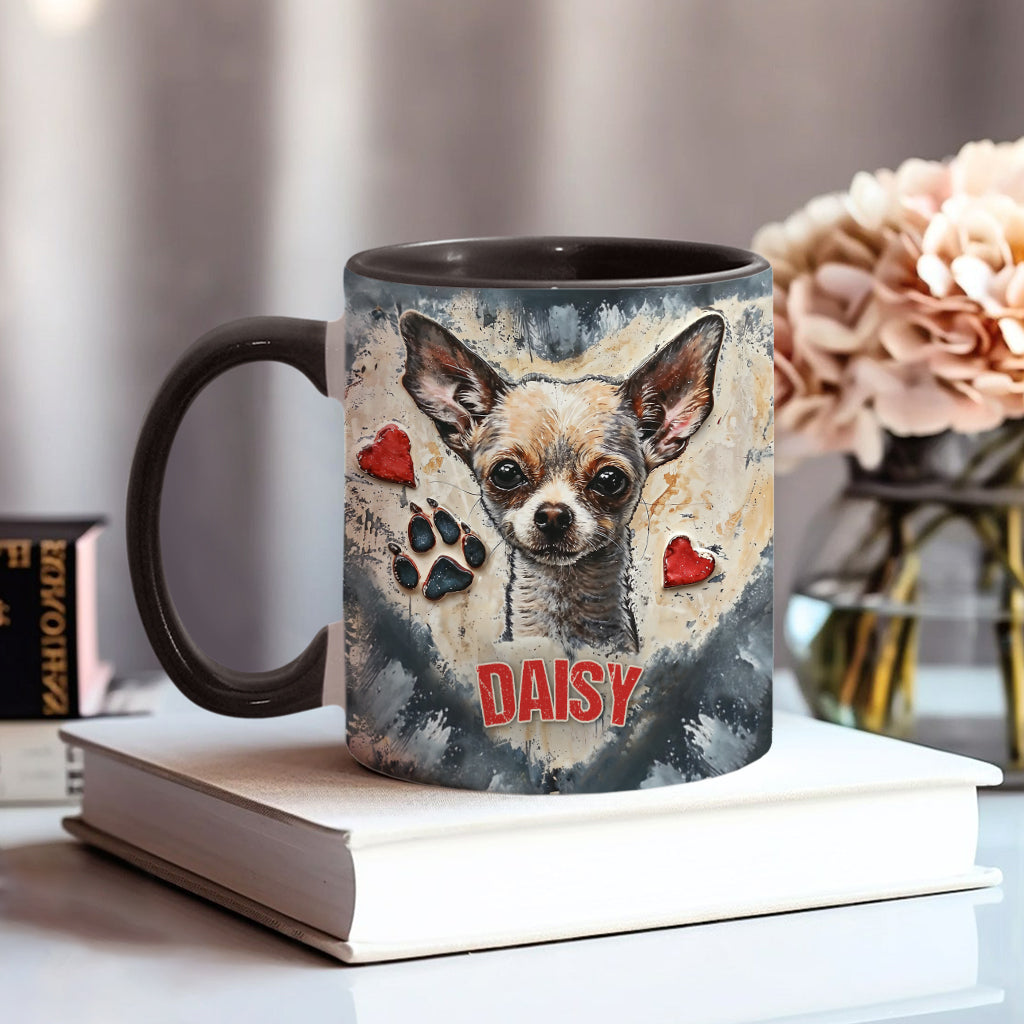 Liebe Chihuahuas – Personalisierte Tasse mit Chihuahua-Motiv