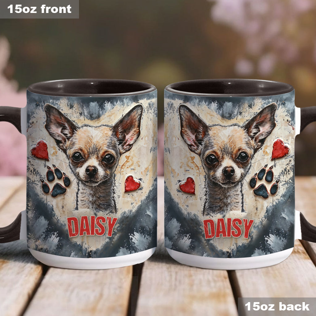 Liebe Chihuahuas – Personalisierte Tasse mit Chihuahua-Motiv