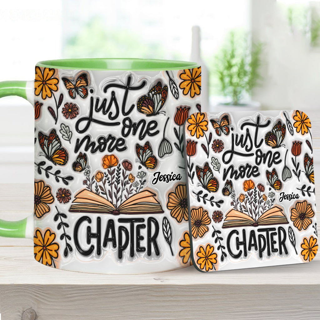 Nur noch ein Kapitel – personalisierte Buch-Tasse