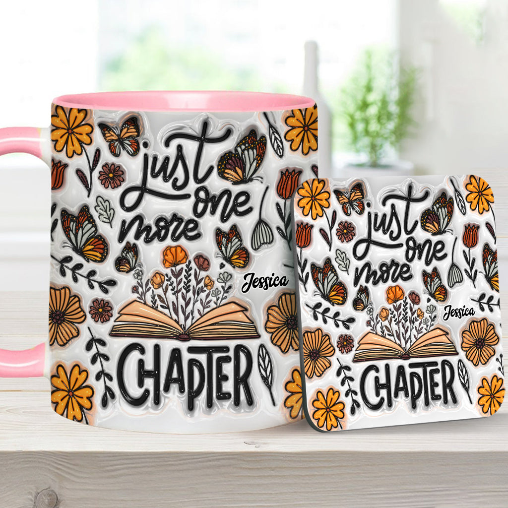 Nur noch ein Kapitel – personalisierte Buch-Tasse