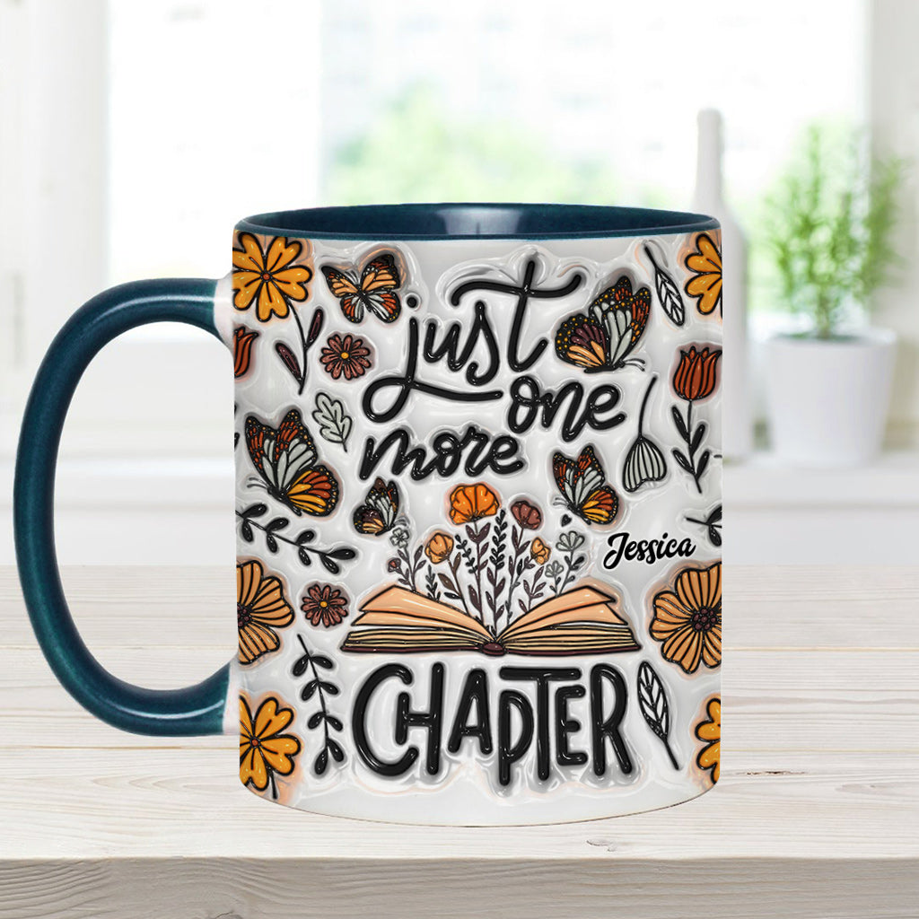 Nur noch ein Kapitel – personalisierte Buch-Tasse