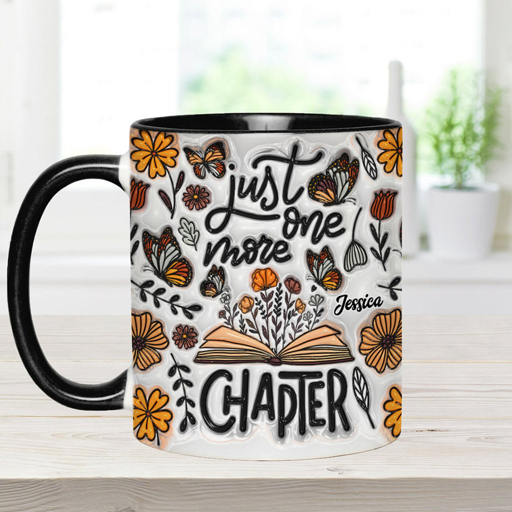 Nur noch ein Kapitel – personalisierte Buch-Tasse
