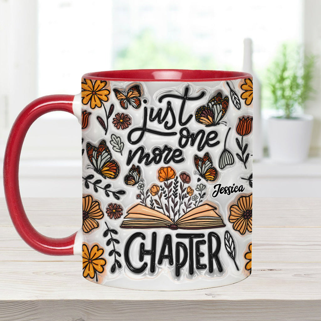 Nur noch ein Kapitel – personalisierte Buch-Tasse