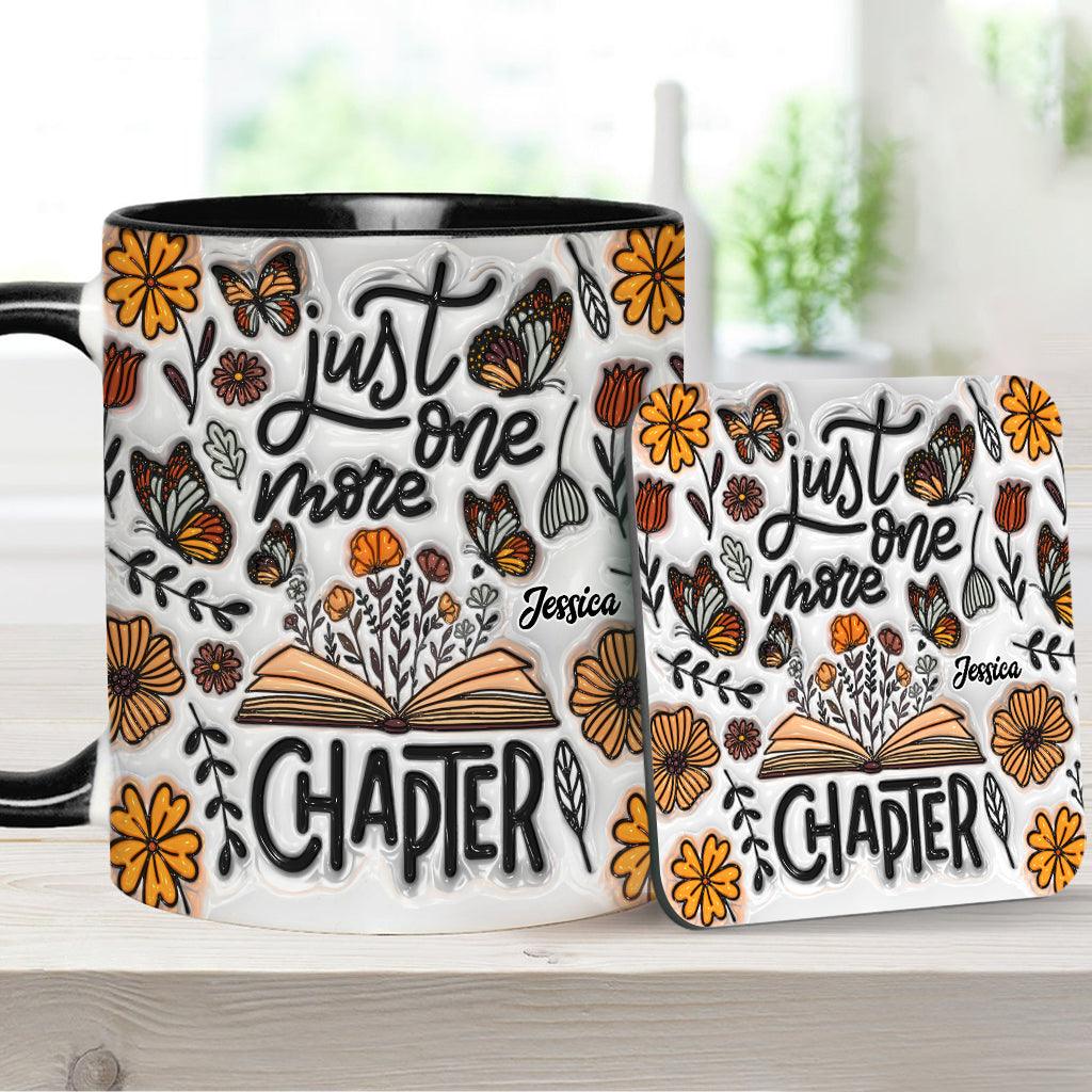 Nur noch ein Kapitel – personalisierte Buch-Tasse