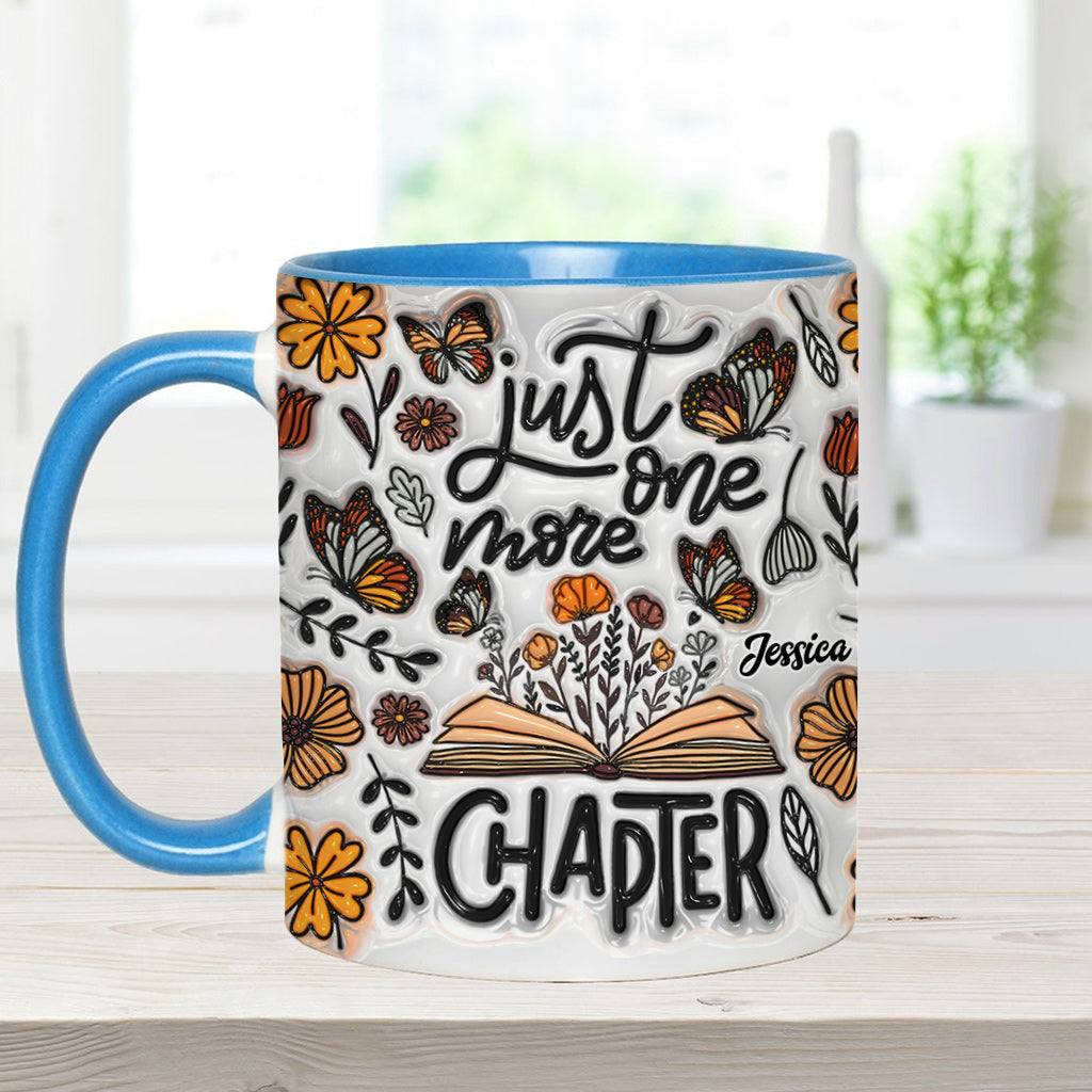 Nur noch ein Kapitel – personalisierte Buch-Tasse