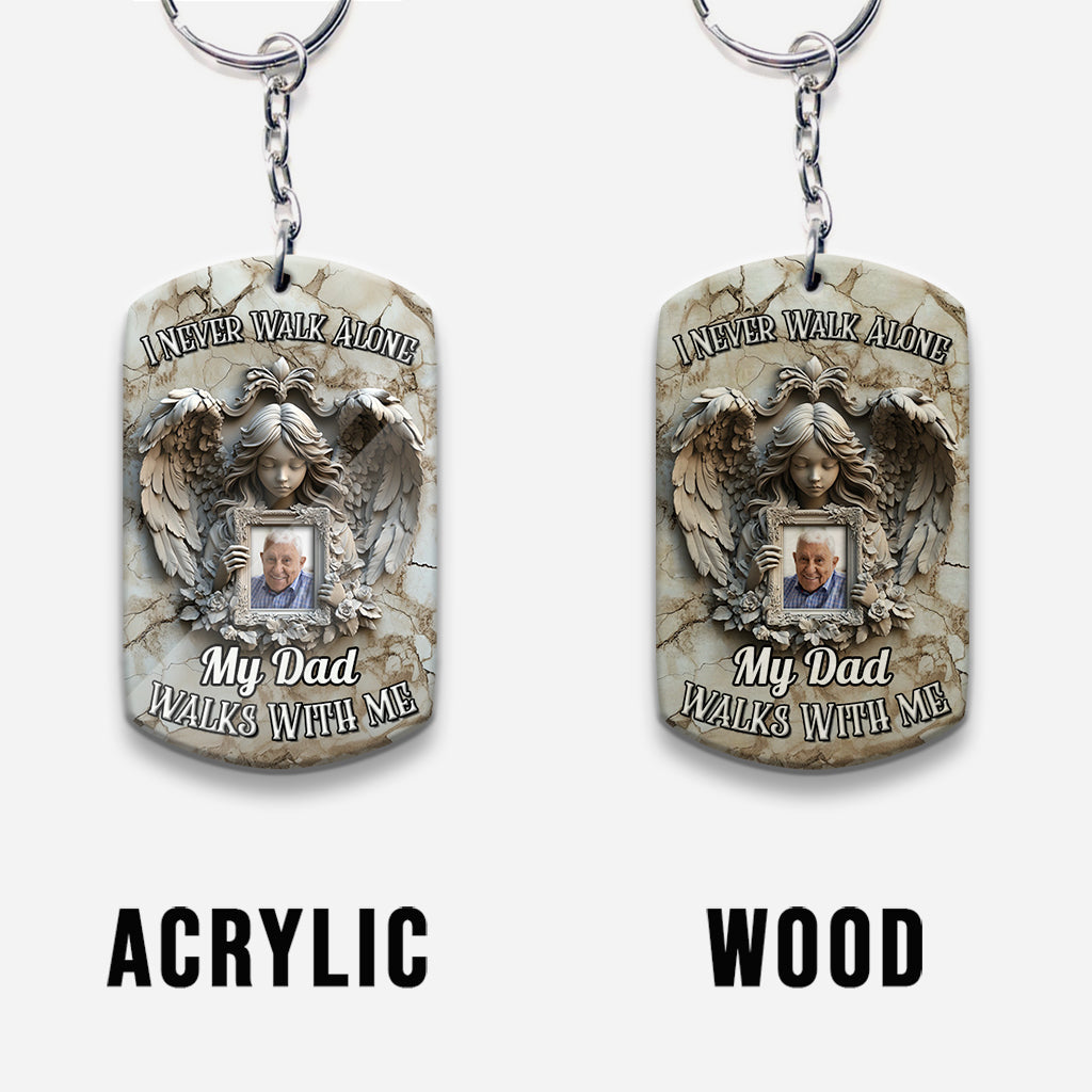 Engelsflügel – Personalisierter Gedenk-Schlüsselanhänger