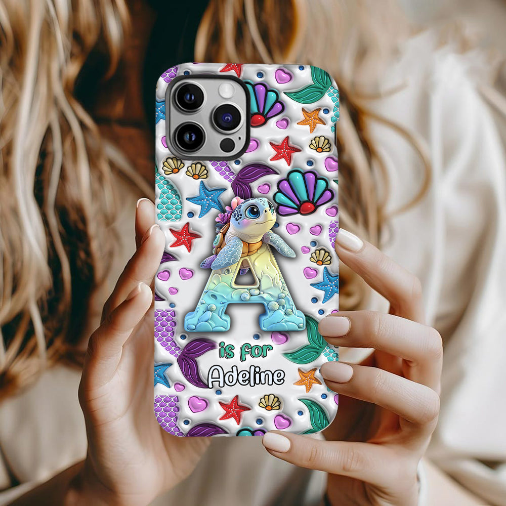 Cute Turtles - Personalized Turtle Full Print Phone Case
