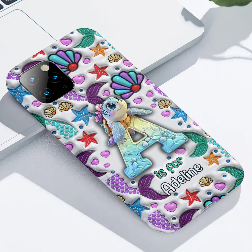 Cute Turtles - Personalized Turtle Full Print Phone Case
