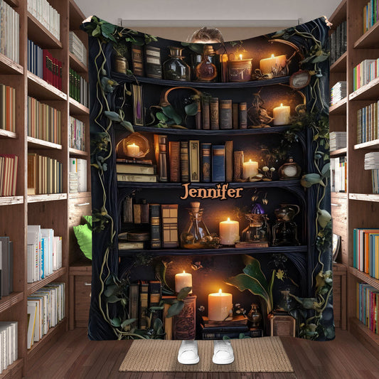 Bücherregal – personalisierte Bücherdecke