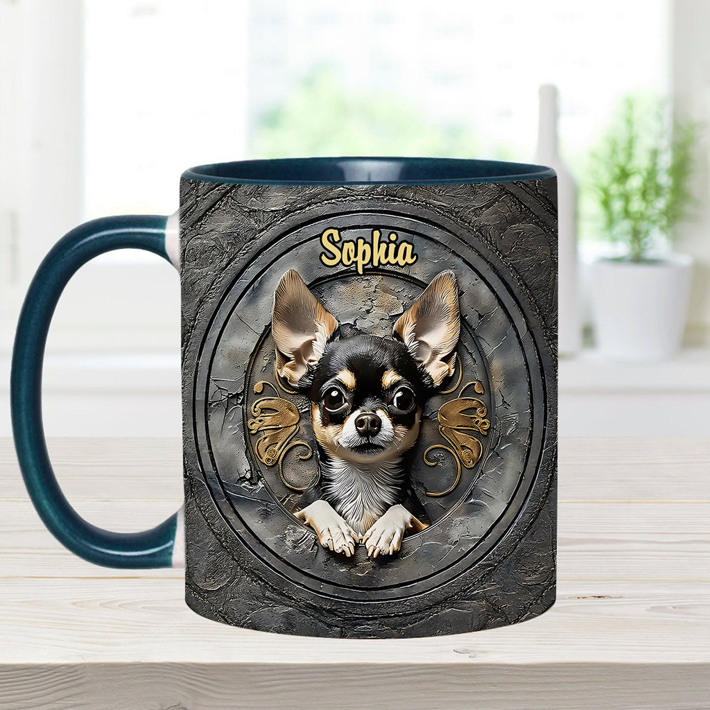 Niedlicher Chihuahua - Personalisierte Tasse mit Chihuahua-Motiv