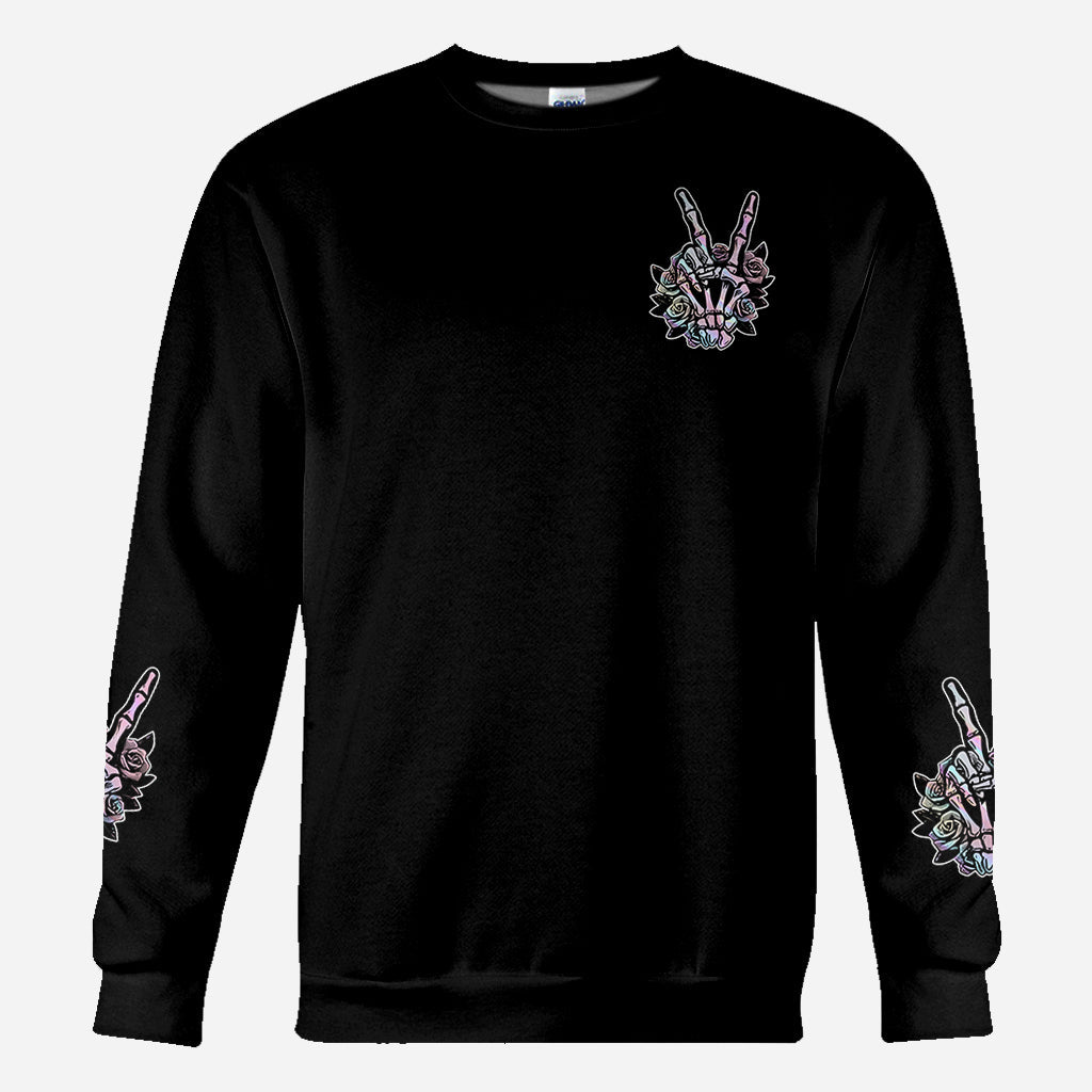 Expensive Difficult And Talks Back - Personalized Skull All Over Shirt