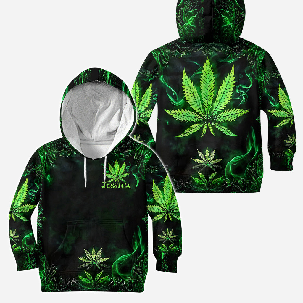 Stoner Chick - Personalized Weed Hoodie and Leggings