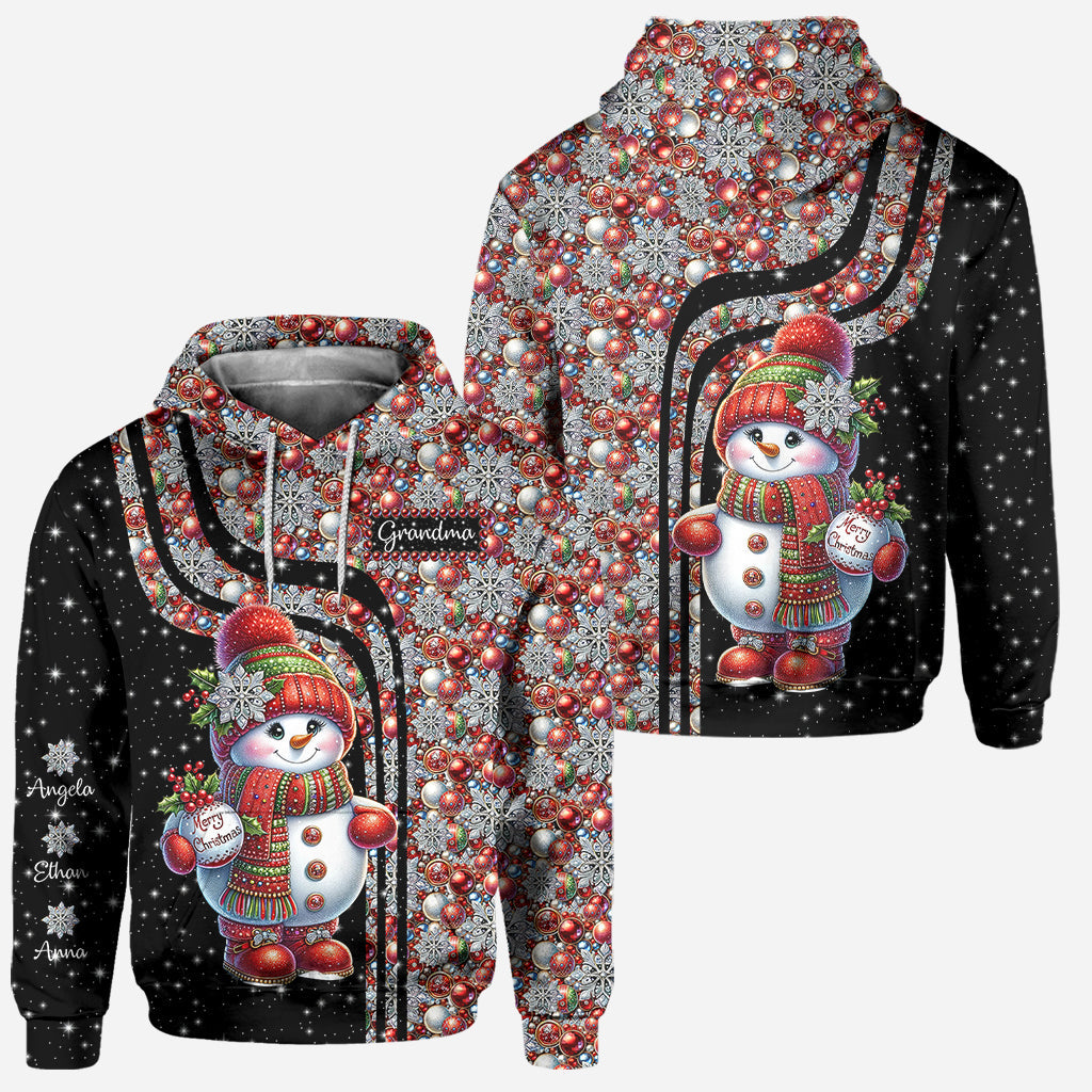 Ich liebe es, Oma genannt zu werden – personalisierter Oma-Hoodie und Leggings