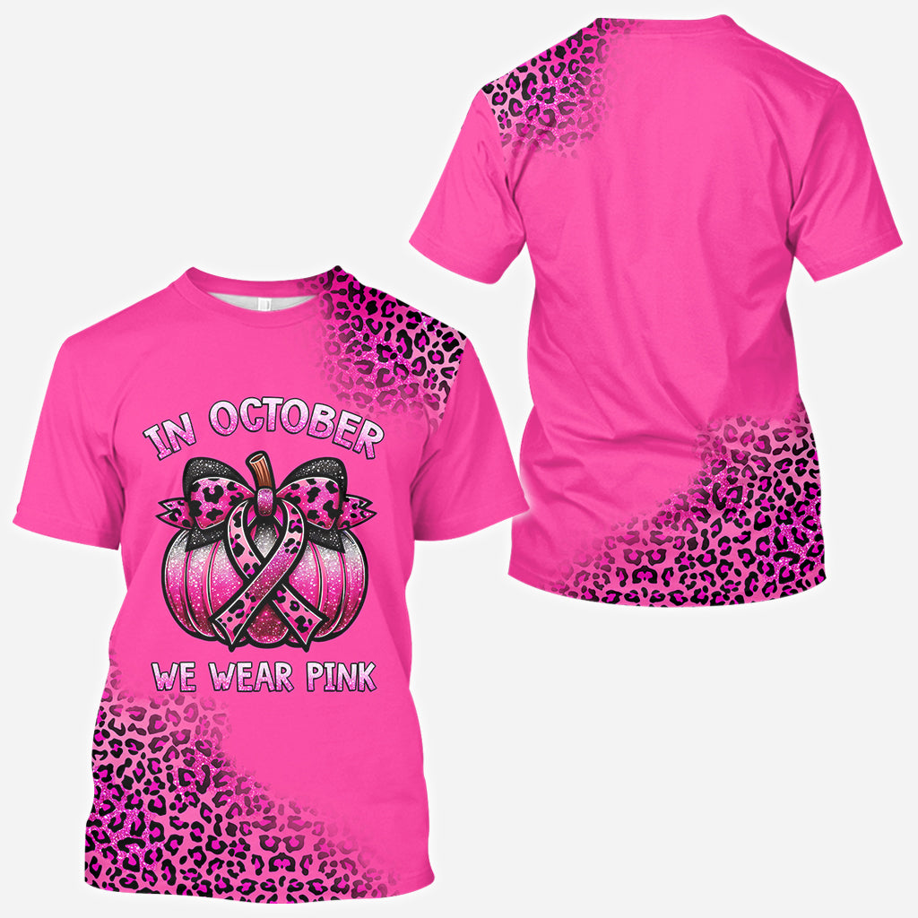 Im Oktober tragen wir Pink – T-Shirt zur Sensibilisierung für Brustkrebs