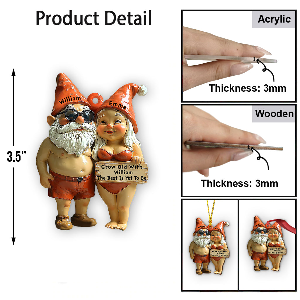 Gemeinsam alt werden – Personalisierter Gartenschmuck