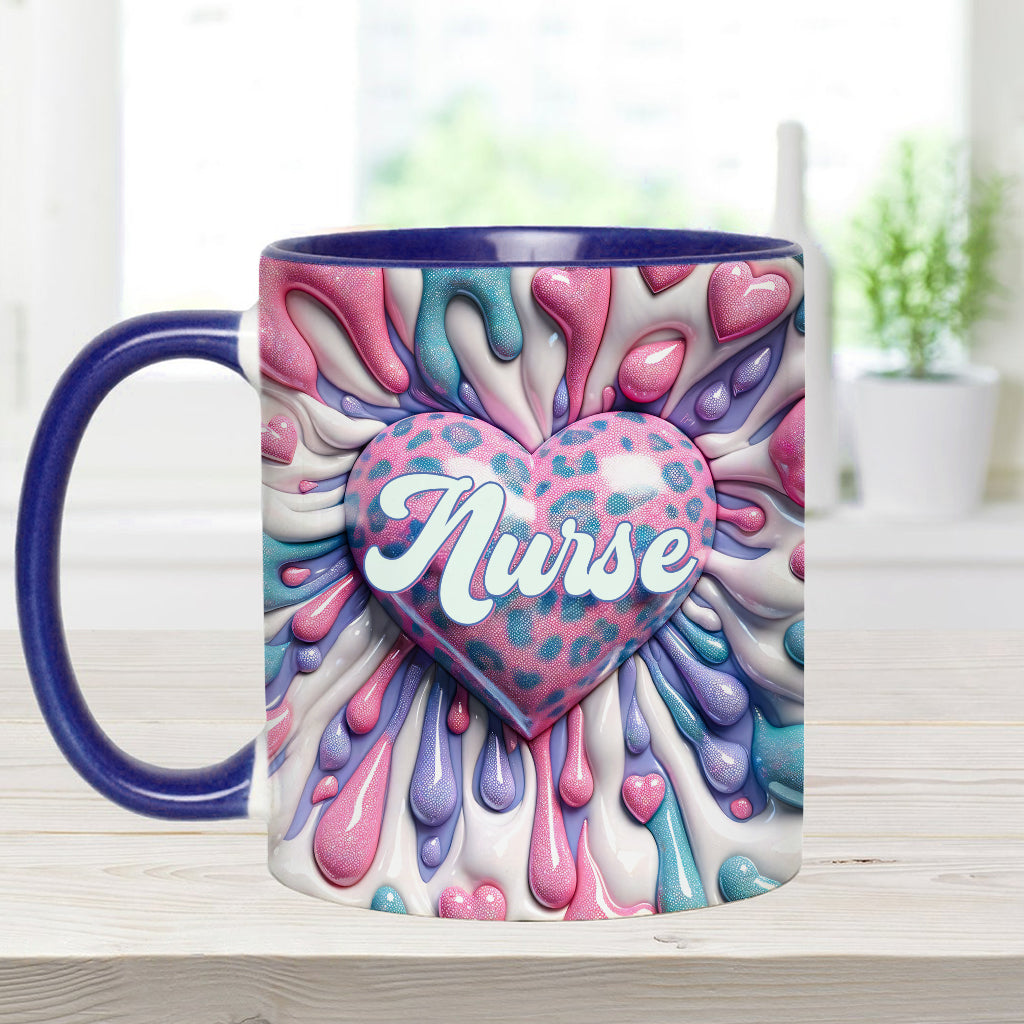 Ich liebe meinen Job – Personalisierte Tasse mit Kollegenakzent