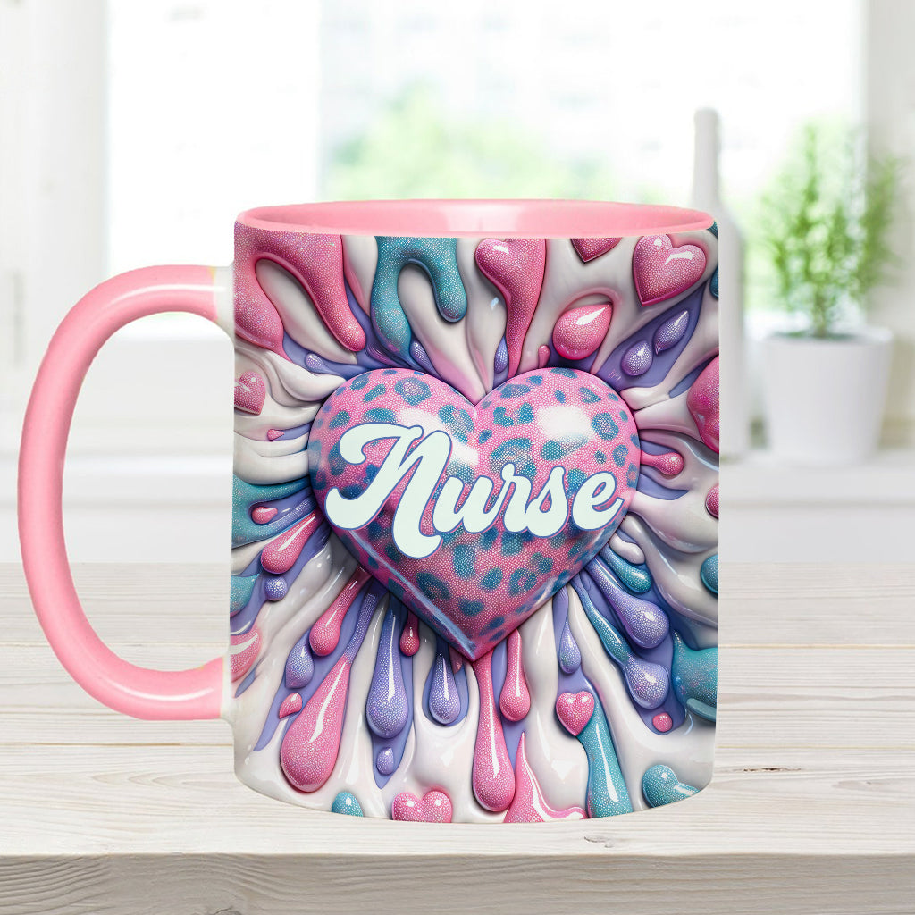 Ich liebe meinen Job – Personalisierte Tasse mit Kollegenakzent