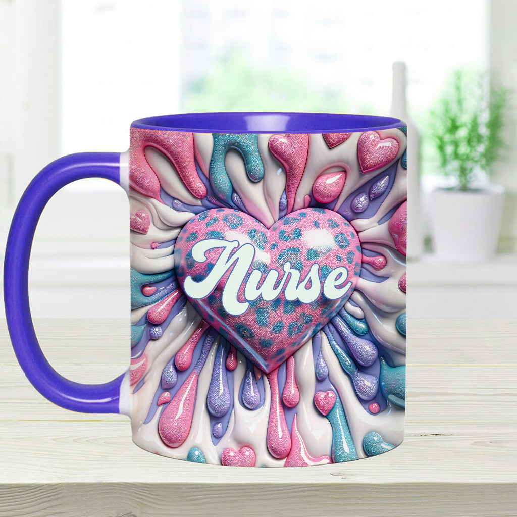 Ich liebe meinen Job – Personalisierte Tasse mit Kollegenakzent
