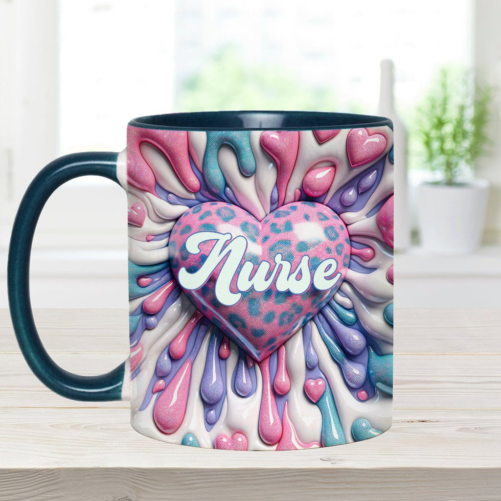 Ich liebe meinen Job – Personalisierte Tasse mit Kollegenakzent