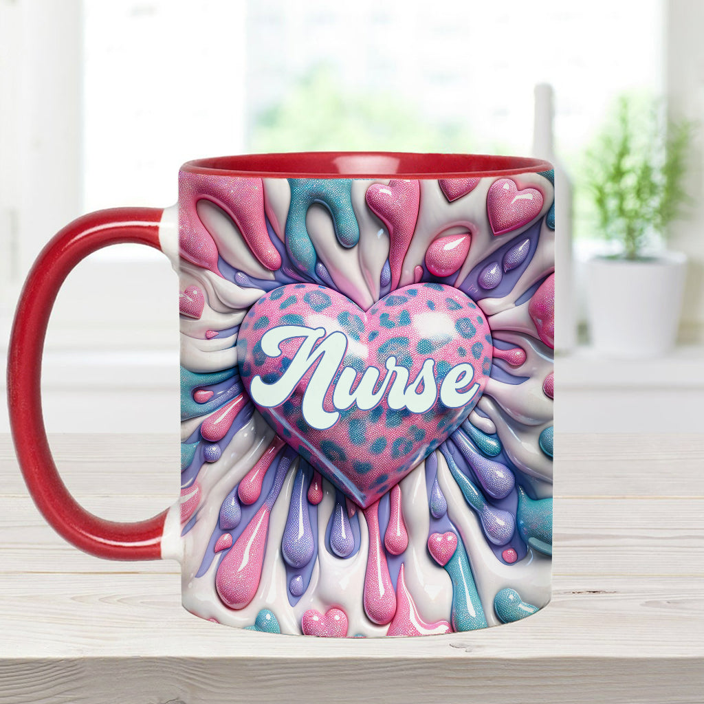 Ich liebe meinen Job – Personalisierte Tasse mit Kollegenakzent