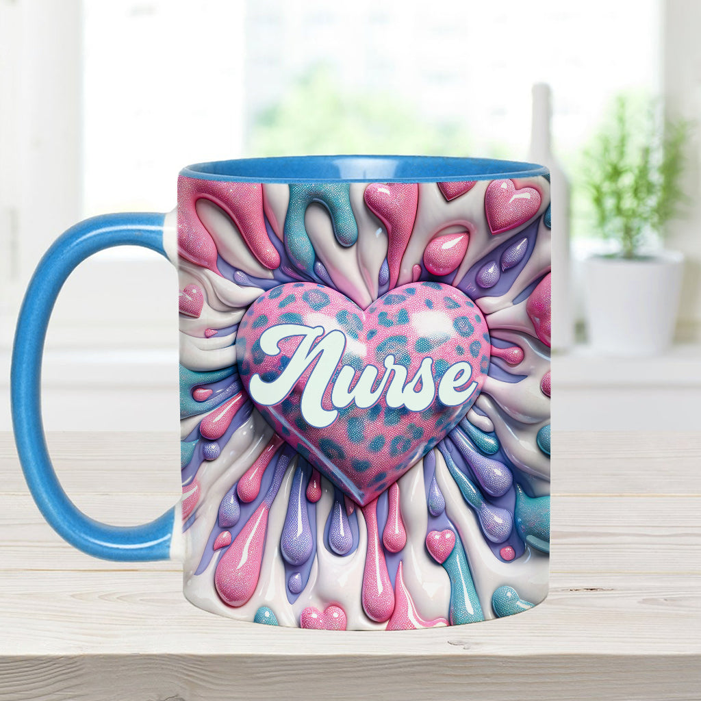 Ich liebe meinen Job – Personalisierte Tasse mit Kollegenakzent