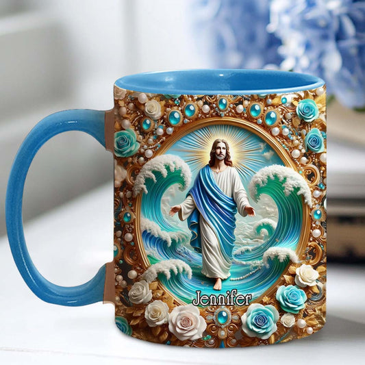 Personalisierte Tasse mit christlichem Akzent für Gläubige